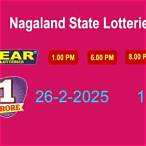 nagaland state lottery result today 1pm